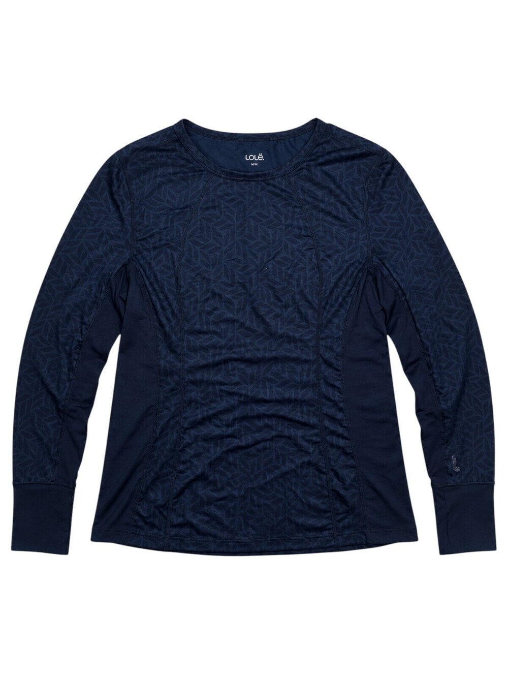 Lolë Women's Navy Long Sleeve T-Shirt XL